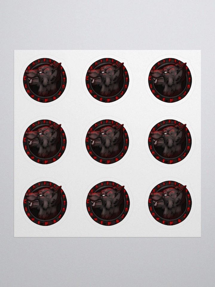 Runic Wolf Stickers product image (3)