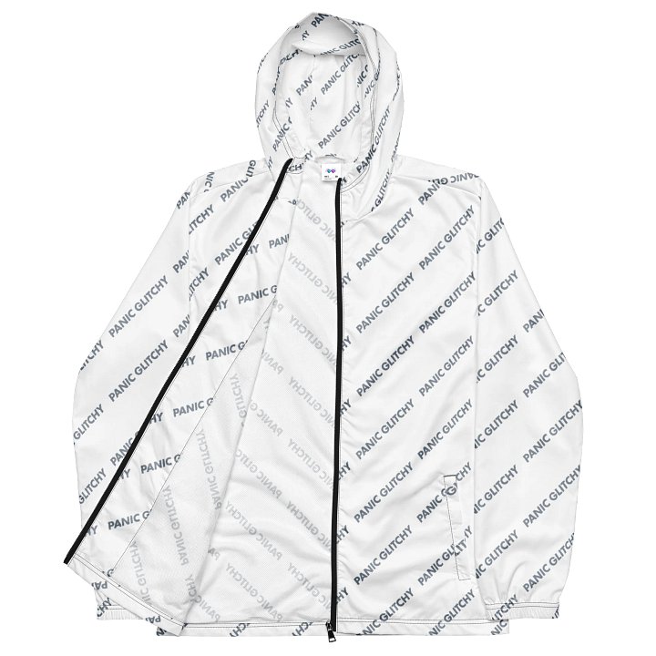 Just Panic/Just Glitchy windbreaker product image (1)