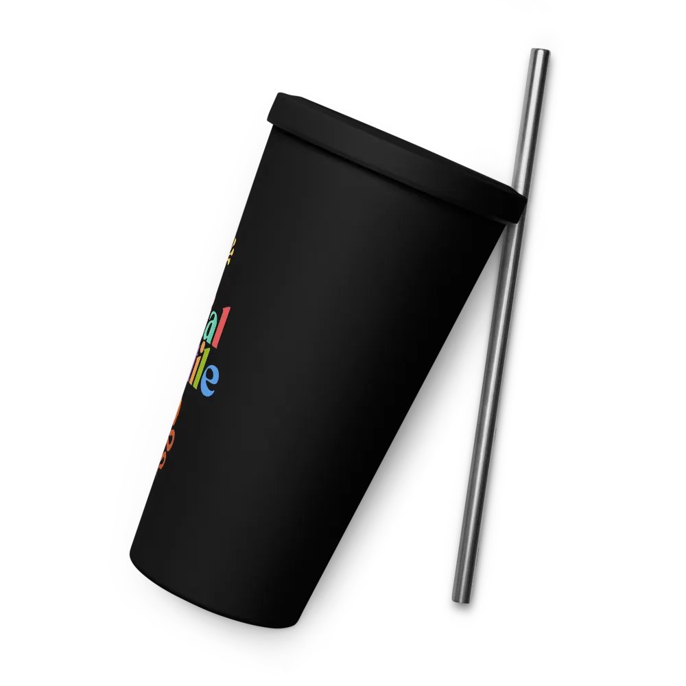 Colorful Insulated Tumbler: Anti Social Reptile Club Edition product image (8)