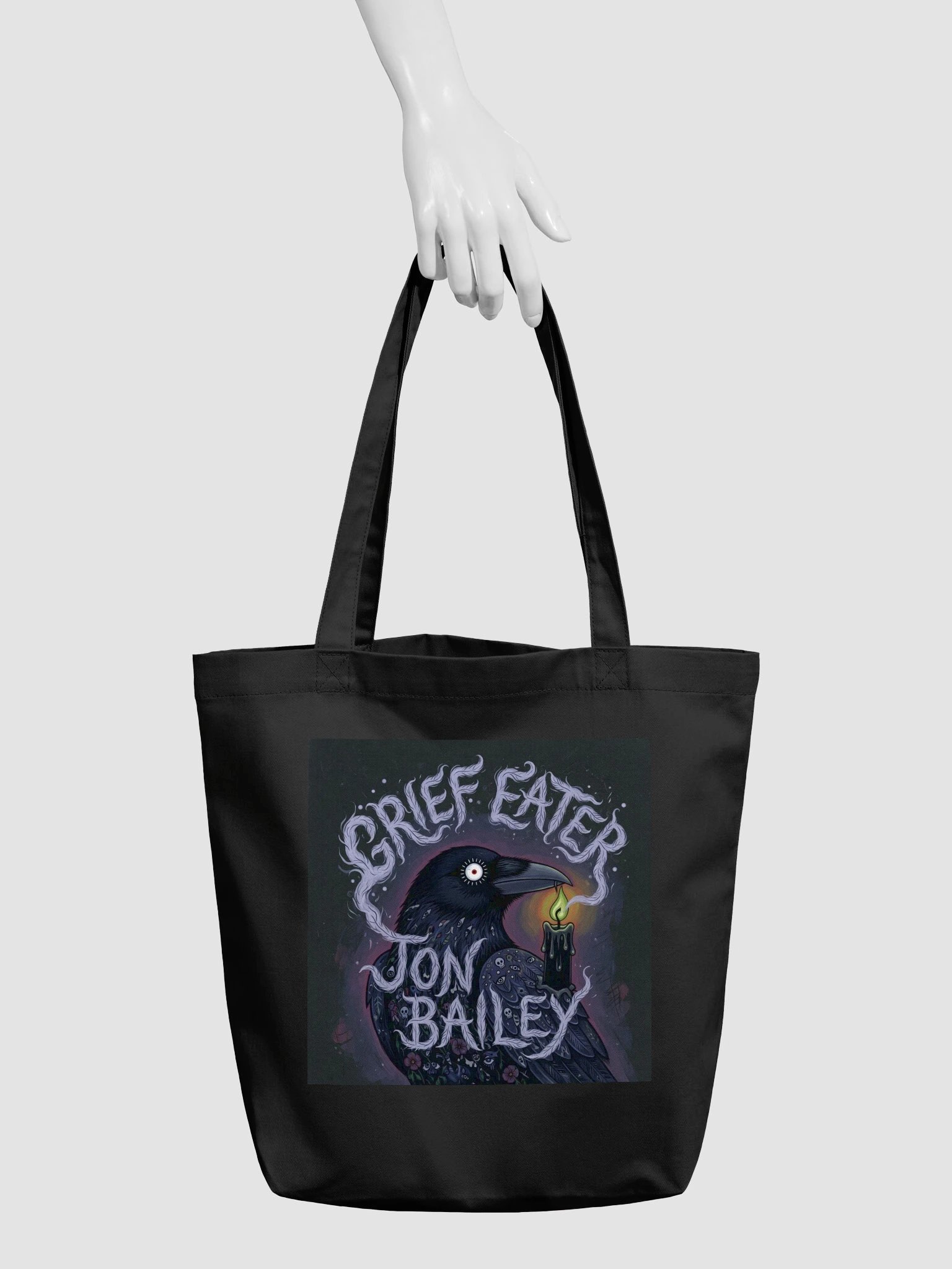 Haunted Bird Tote — Candle Crow product image (3)