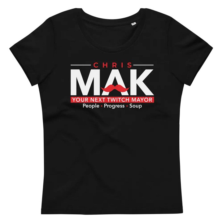 CHRIS MAK MAYOR WOMENS Black T product image (2)