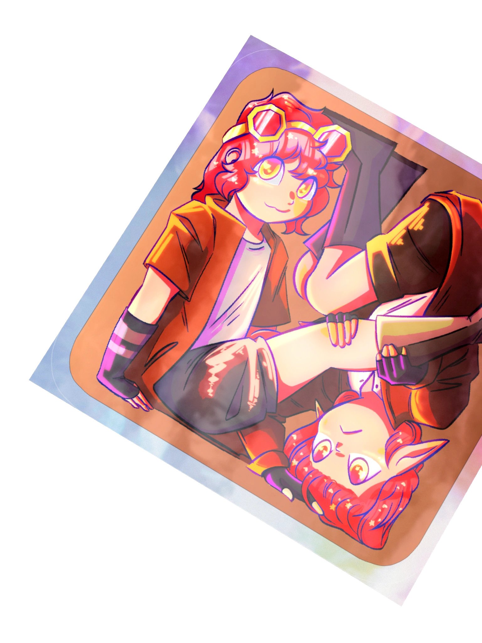 Double Trouble - Special Holographic Sticker product image (6)