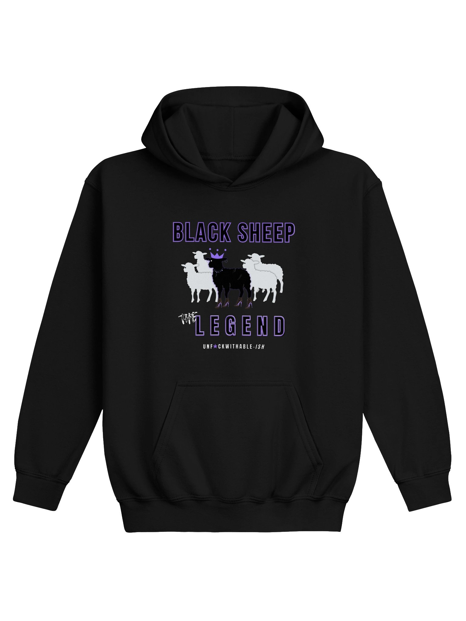 Kids Unisex Black Sheep Pullover Premium Hoodie product image (1)