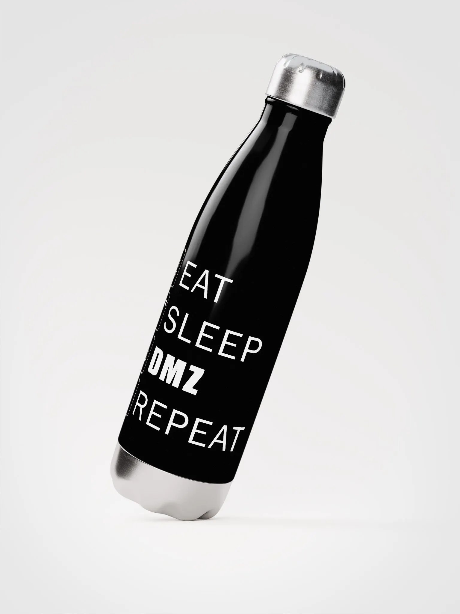 Eat, Sleep, DMZ, Repeat - Stainless Steel Water Bottle product image (2)