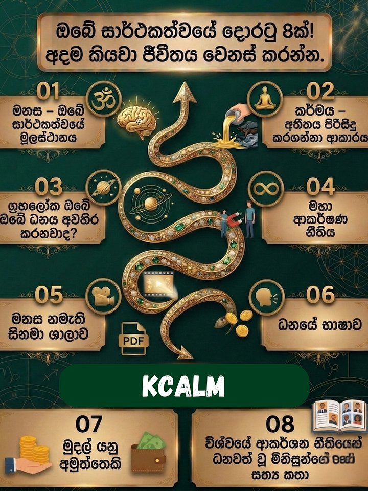 ධනවත් වීමේ ආධ්‍යාත්මික මග (The Spiritual Path to Wealth) - Premium E-Book product image (2)
