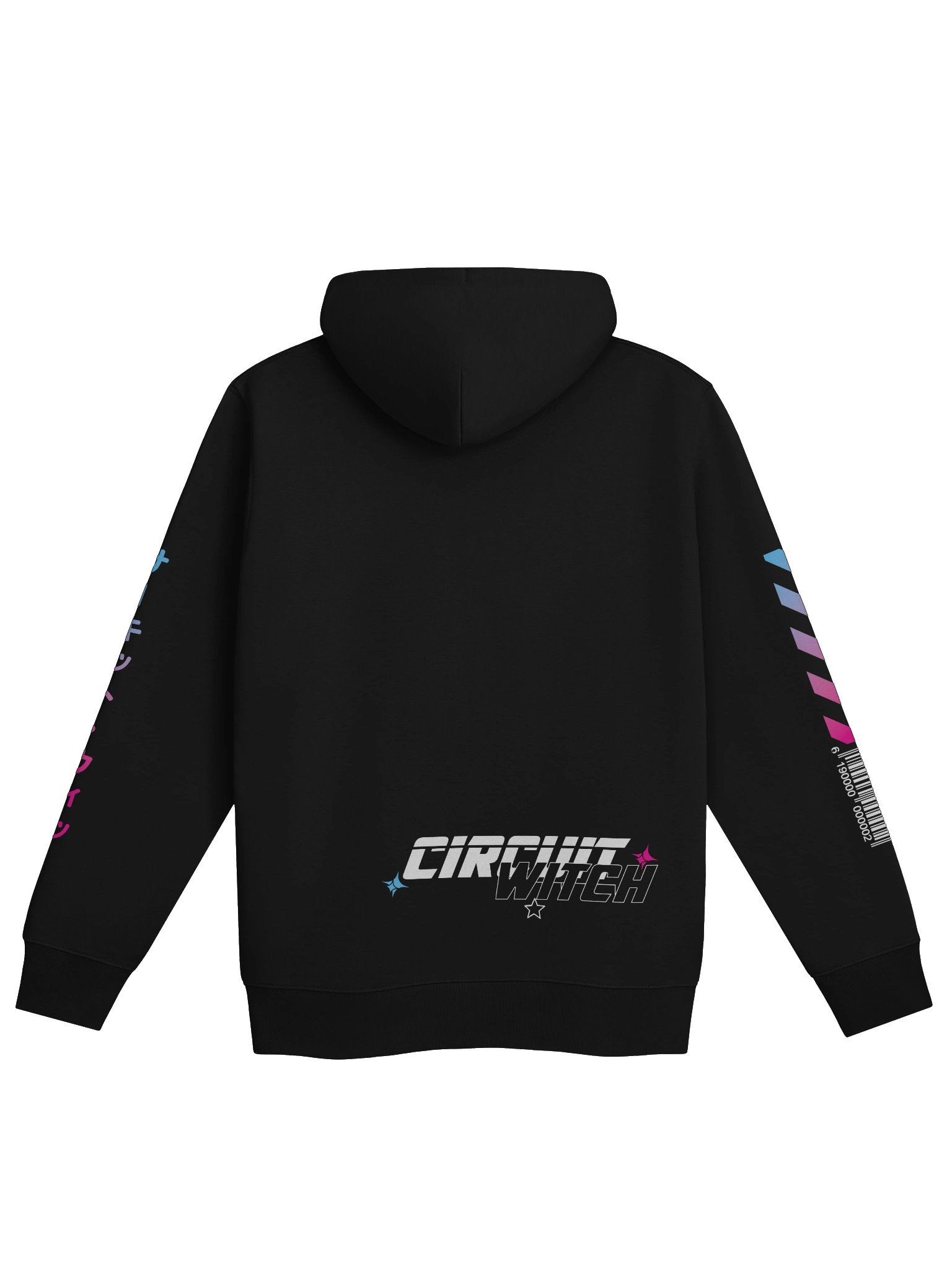 Circuit Witch & PuuPuu The Space Pig Cyberpunk Style - Hoodie w/ Pocket - (S-5XL) product image (3)