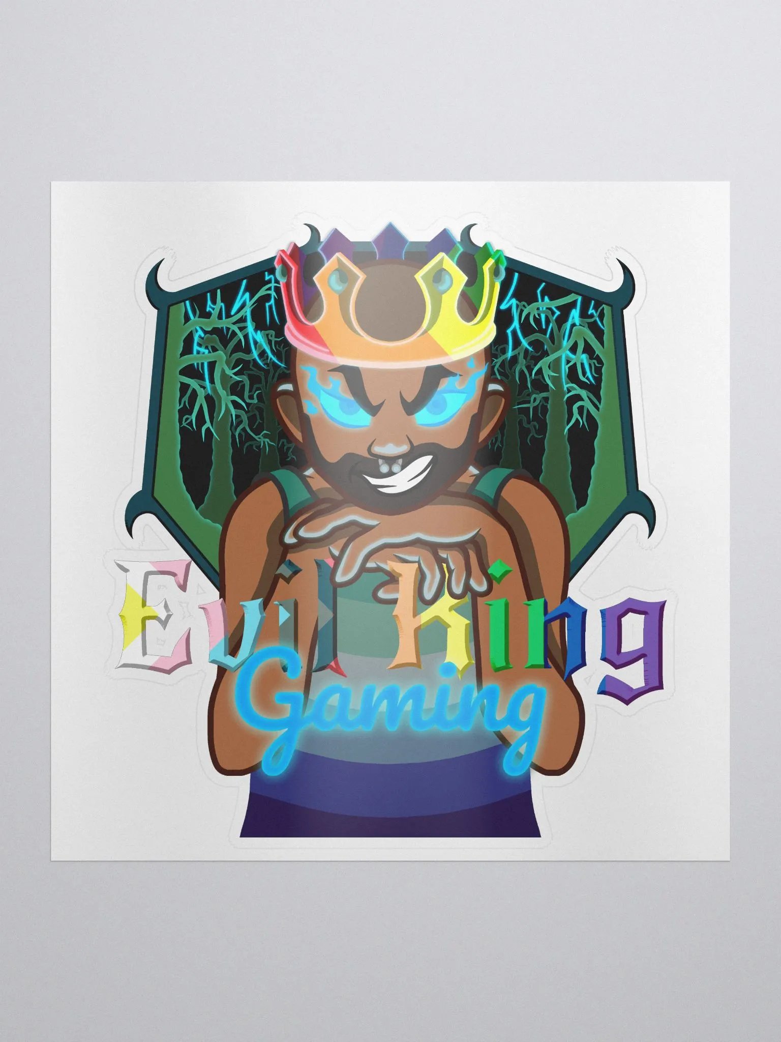 Evil King Pride Sticker product image (1)
