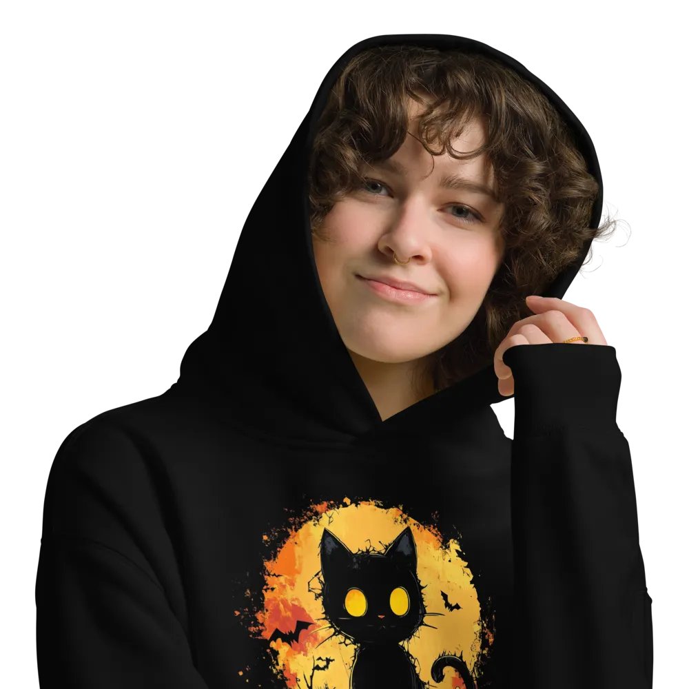 Spooky Cat! - Premium Oversized Hoodie product image (10)