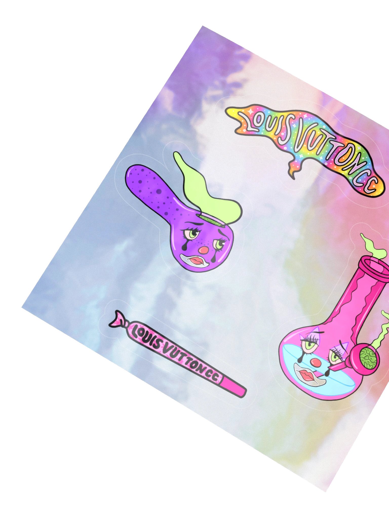 LouisVuttonCC Stoner Sticker Pack product image (2)