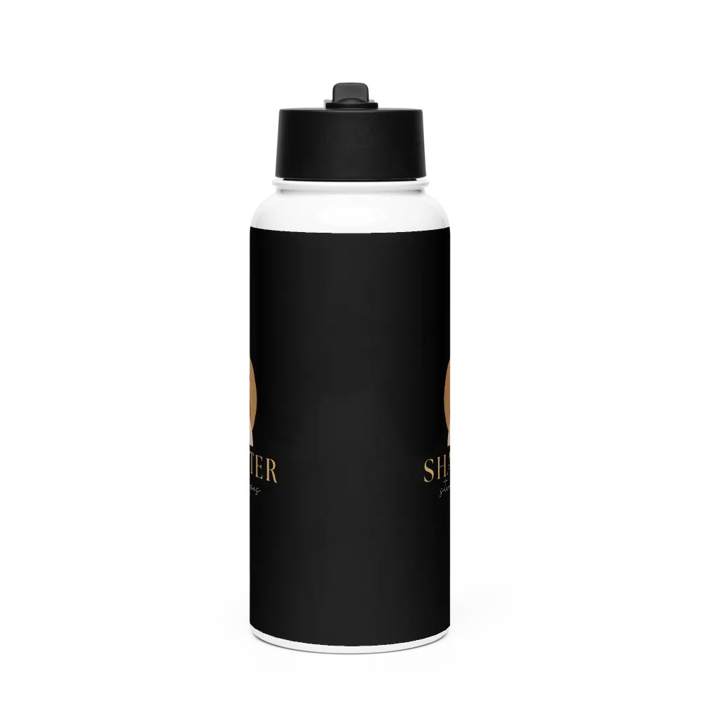 Stainless Steel Water Bottle with a Straw Lid SWFB0109 product image (3)