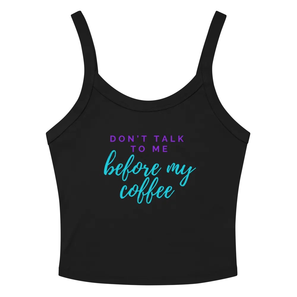 Cinnaschick Don't Talk to Me Ladies Tank Top product image (10)