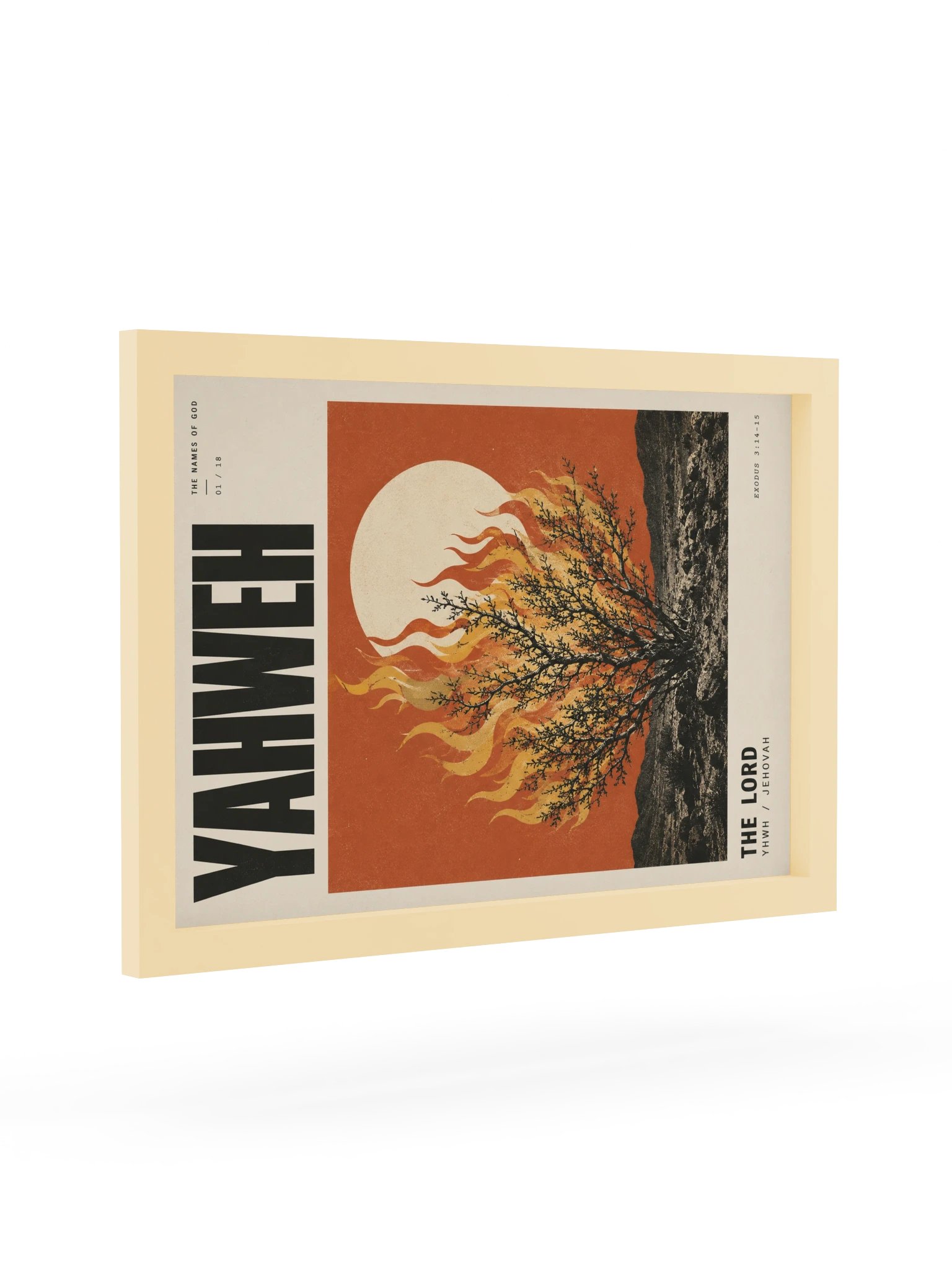 Yahweh | Names of God Framed Print product image (13)