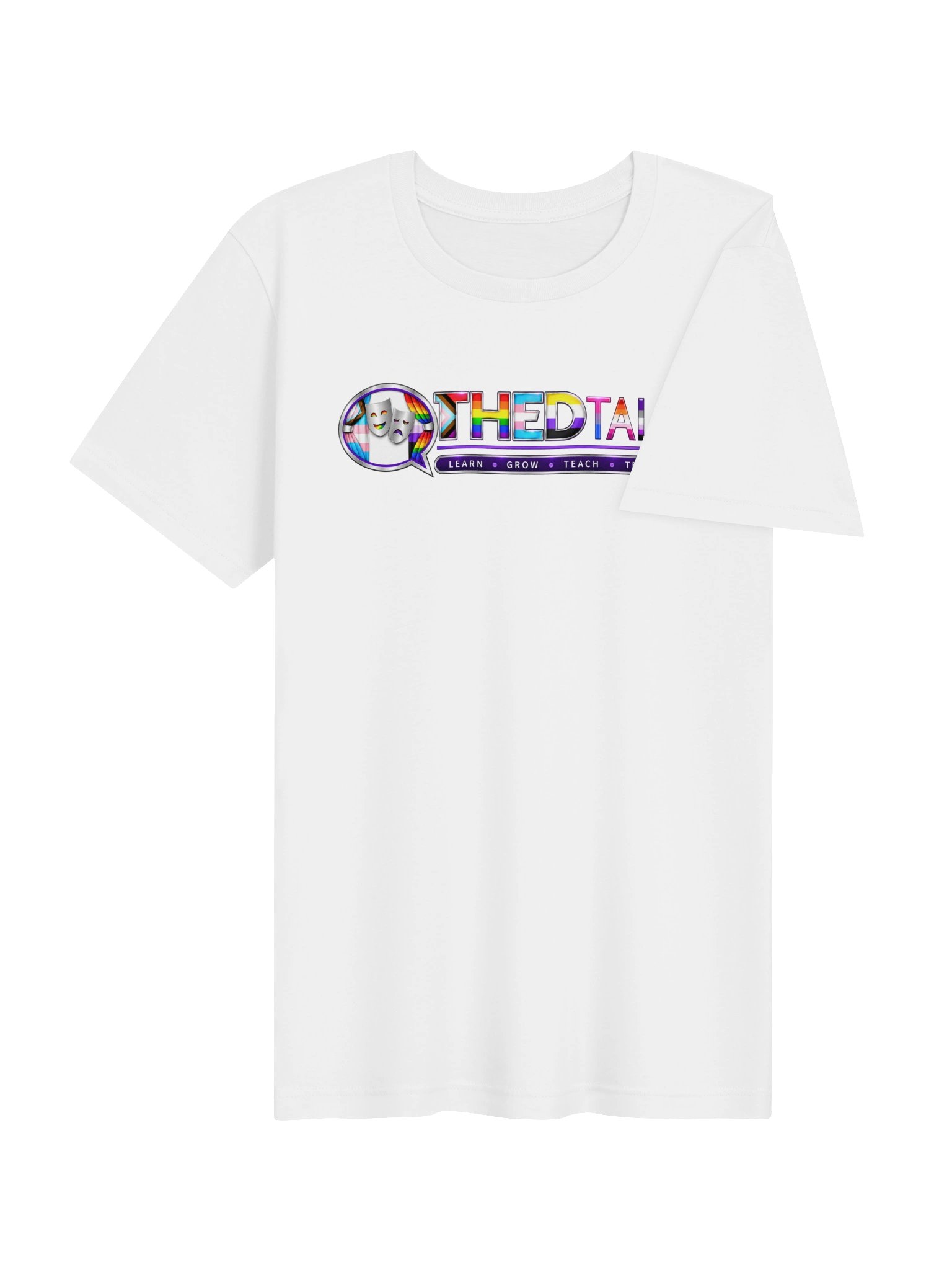 PROUD Supporter White Tee product image (4)