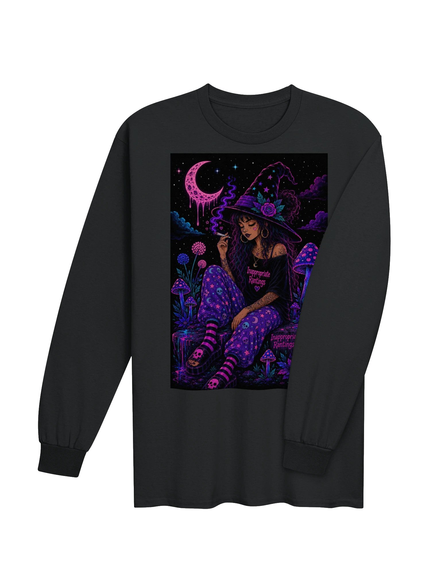 Inappropriate Rantings Witch Long Sleeve Tee product image (16)