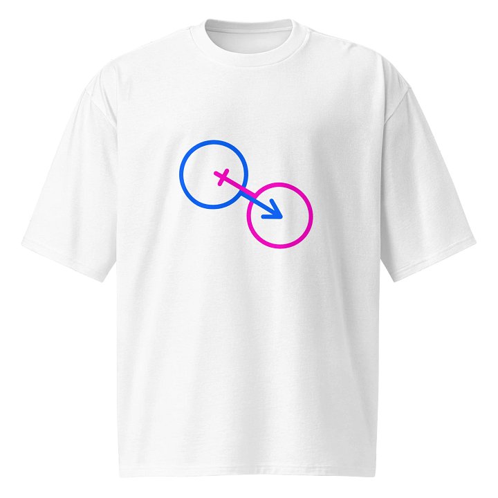 Traditional Gender Love Oversized Tee product image (1)