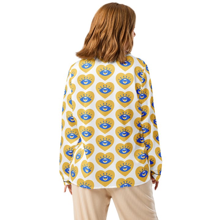 Eyes of Love Women's Pajama Top product image (3)