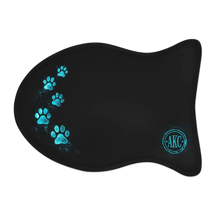 • AKC // Paw Print Feeding Mat | Arkfall Kitty Collective product image (1)