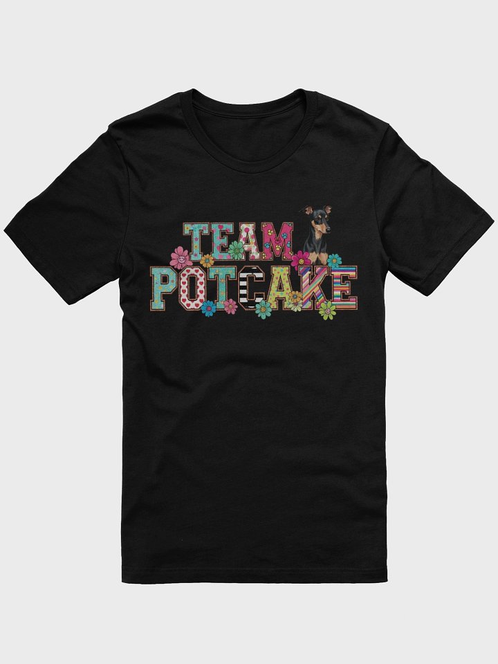 TEAM POTCAKE Floral & Patterned Dog Lover T-Shirt product image (1)