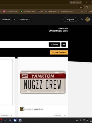 Grand Theft Auto V Online: How To Get Custom Crew Emblem#nugzzcrew #gtav