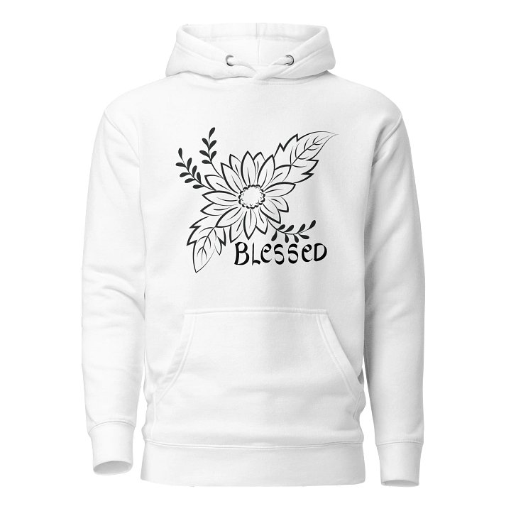Blessed Bloom Unisex Premium Hoodie product image (1)