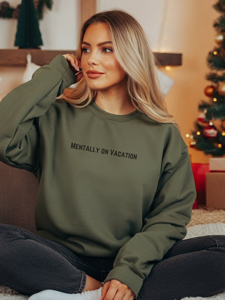 Mentally on Vacation - Black product image (1)