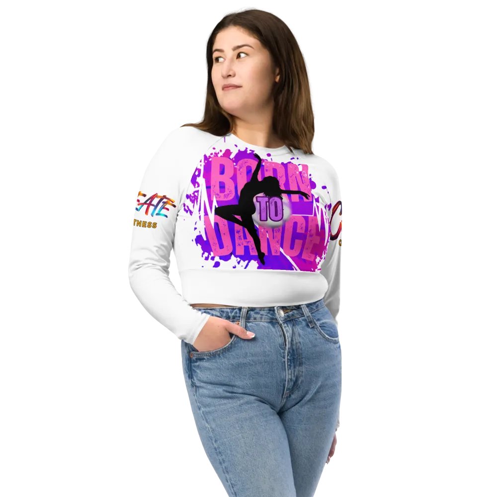 Born to Dance Her Silhouette Dynamo Long Sleeve Crop Top product image (5)