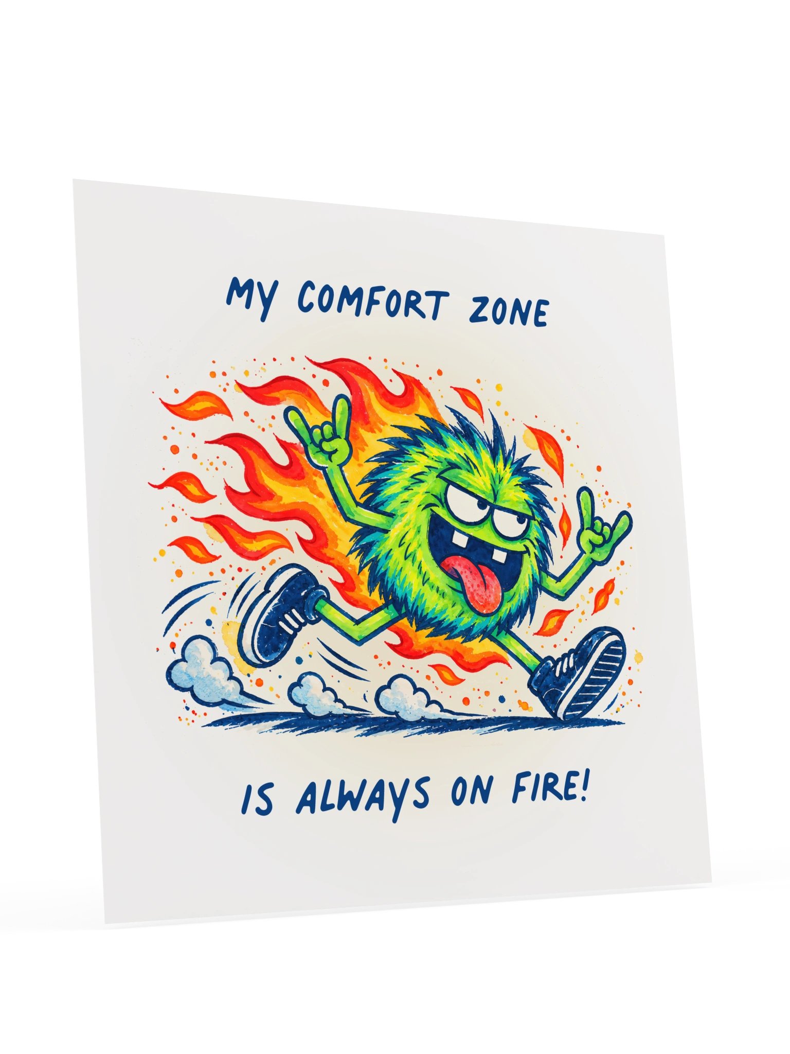 Norris Or Die – "On Fire" Relatable Art Print product image (4)