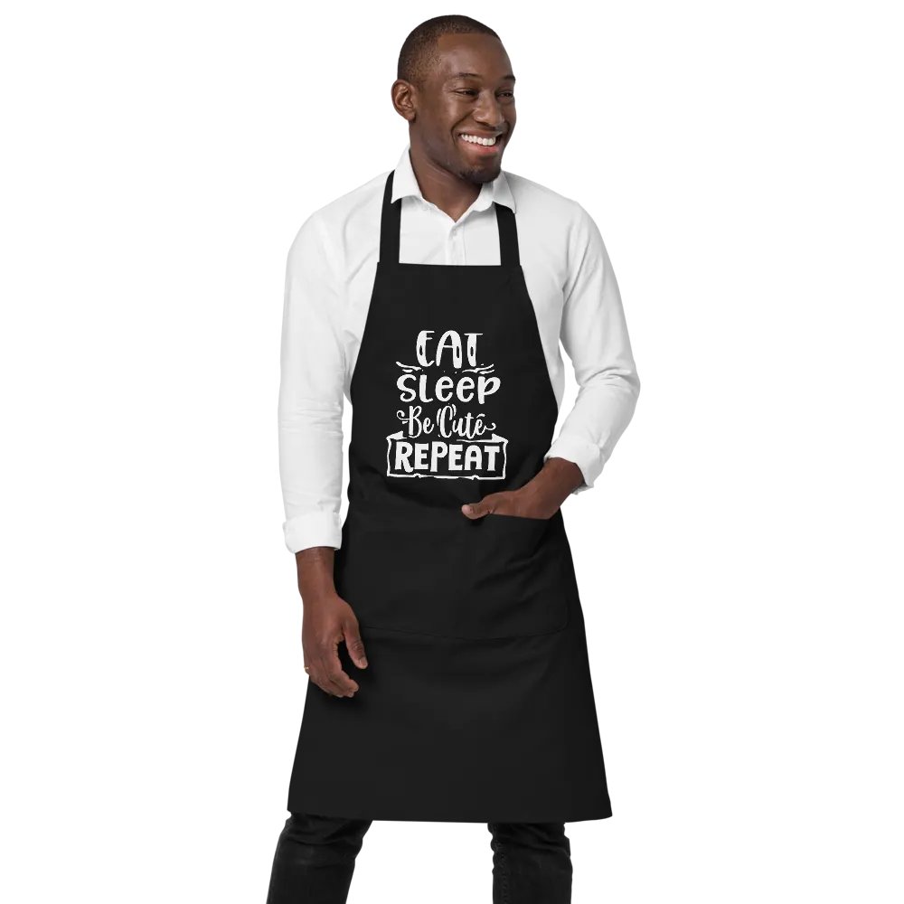 Cute Quote Retro Apron product image (1)