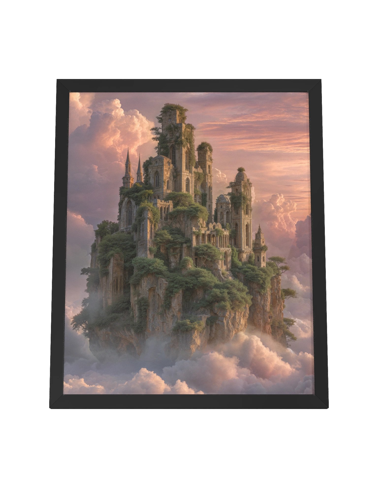 Skyward Bastion – Framed Poster product image (6)