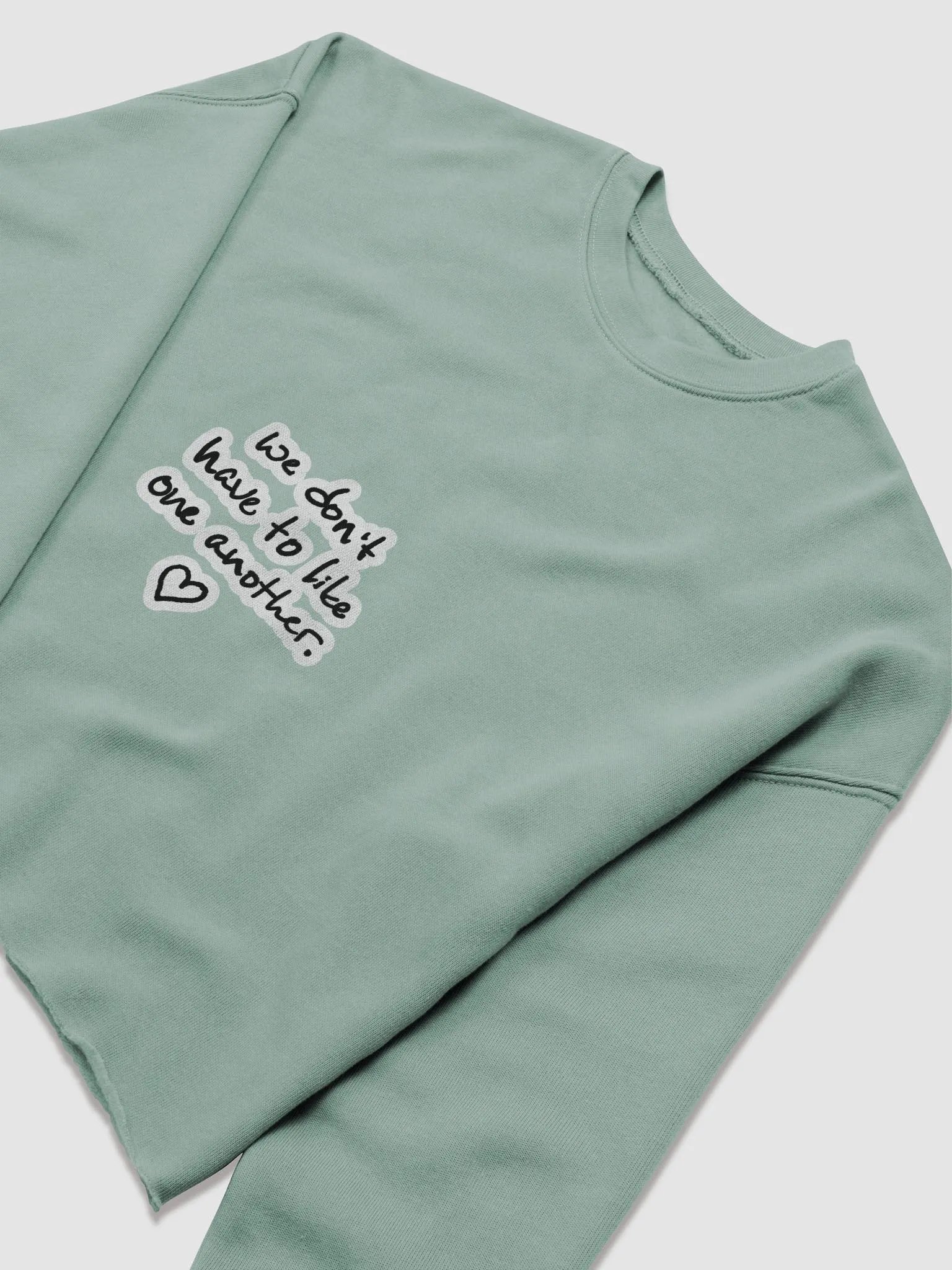 ONE ANOTHER (bubble design) Women's Fleece Crop Sweatshirt product image (21)