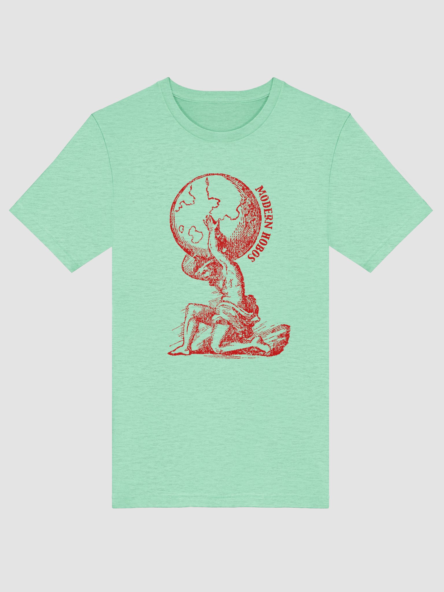 Modern Hobos Red Atlas T-shirt product image (5)