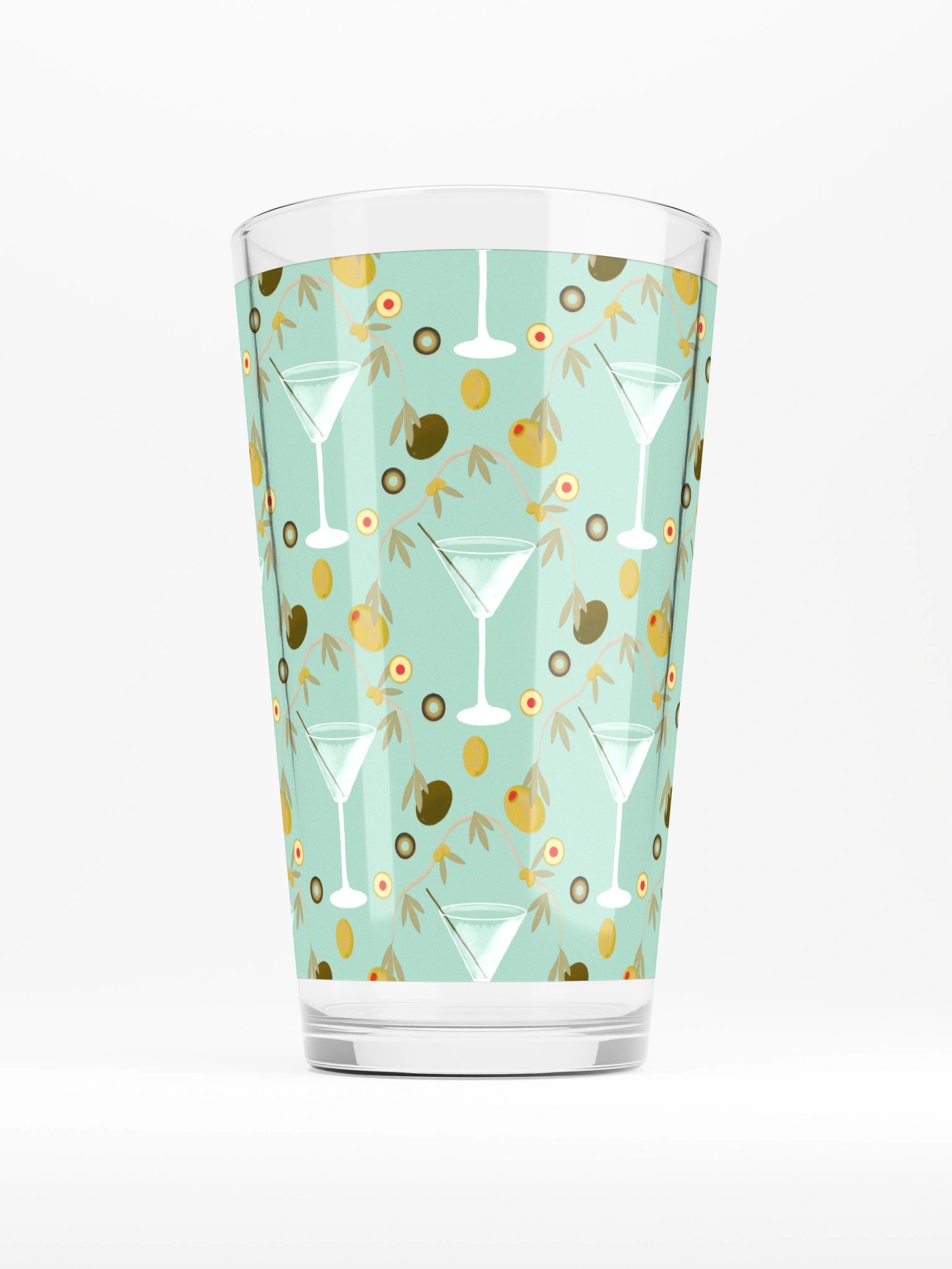 Diamond Martini Twist Shaker Pint Glass product image (5)