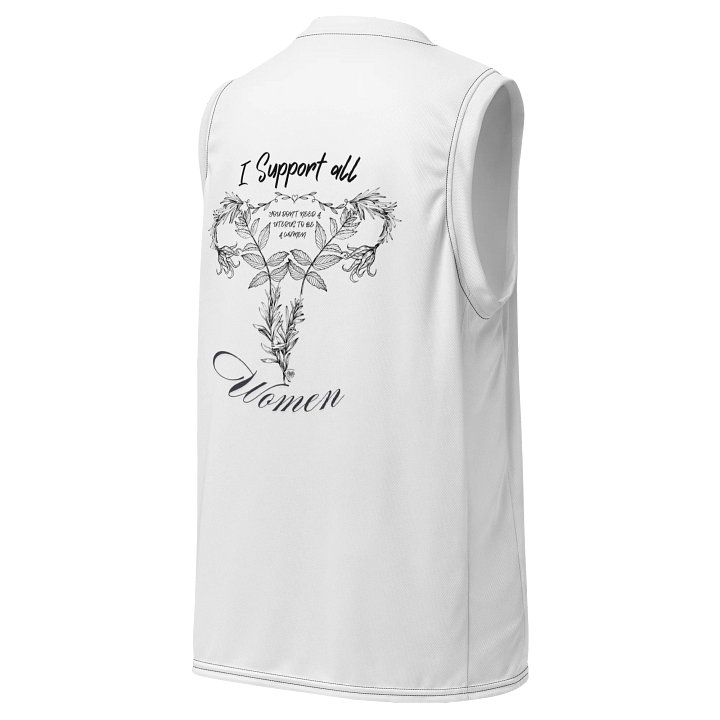 I Support All Women Basketball Jersey product image (1)