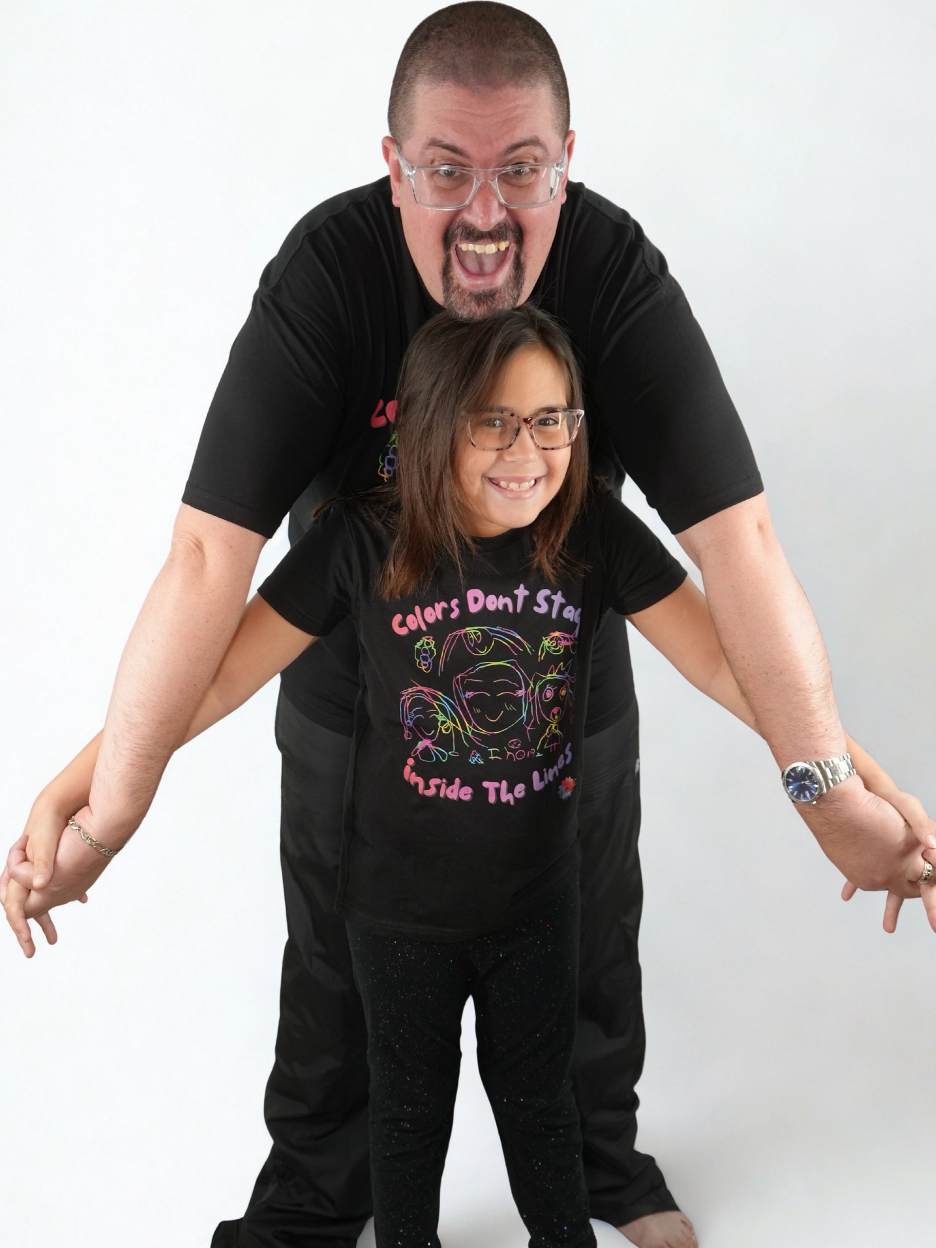 Kids TISTIC Gear – Colors Don’t Stay Inside The Lines Limited Edition Tee product image (3)