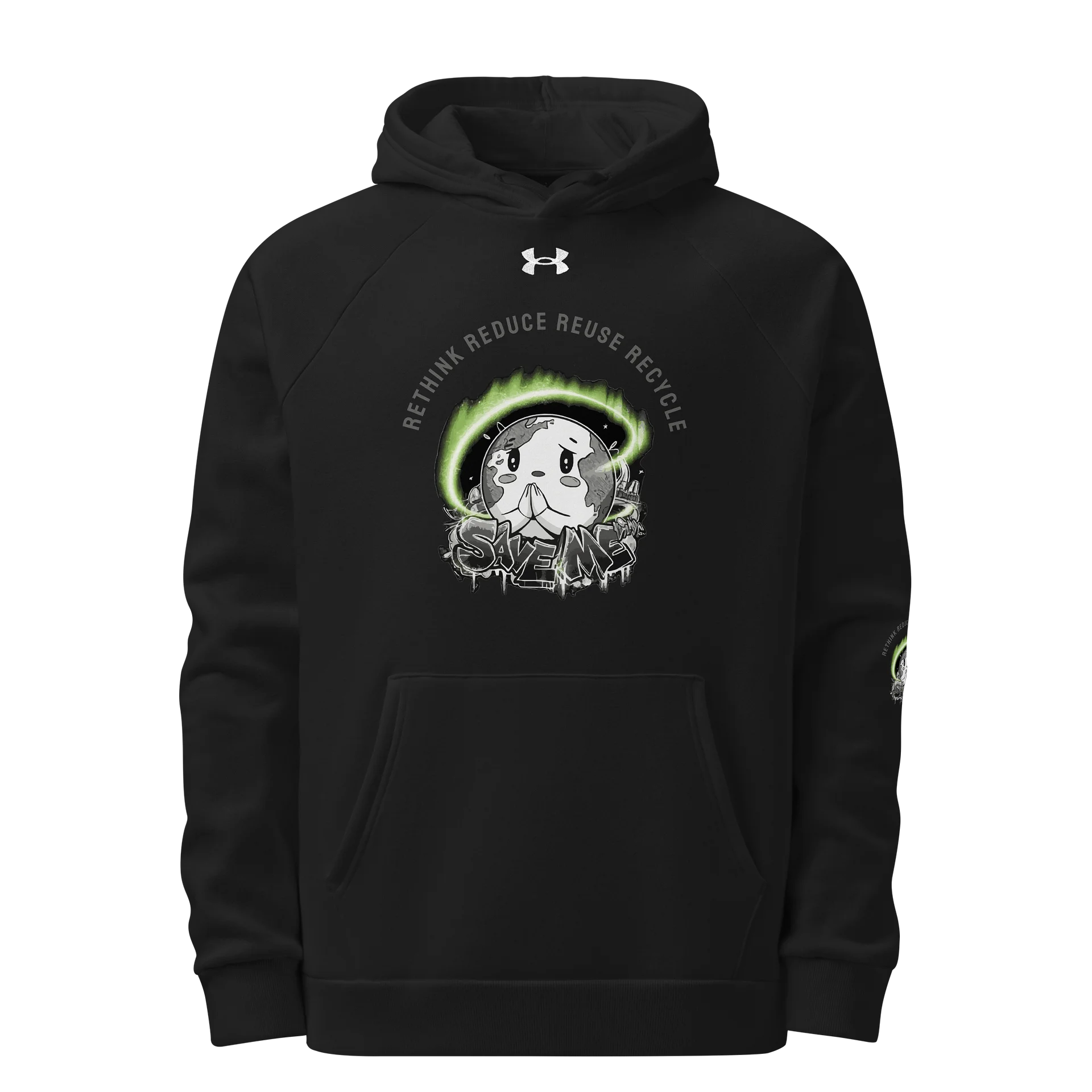 Save Me Under Armour® Unisex Hoodie | Bold Style for a Greener Future product image (1)