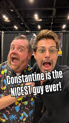 Why is Constantine such a gentleman? I truly enjoyed my time with @mattryanreal today. We talked for close to 10 minutes abou...