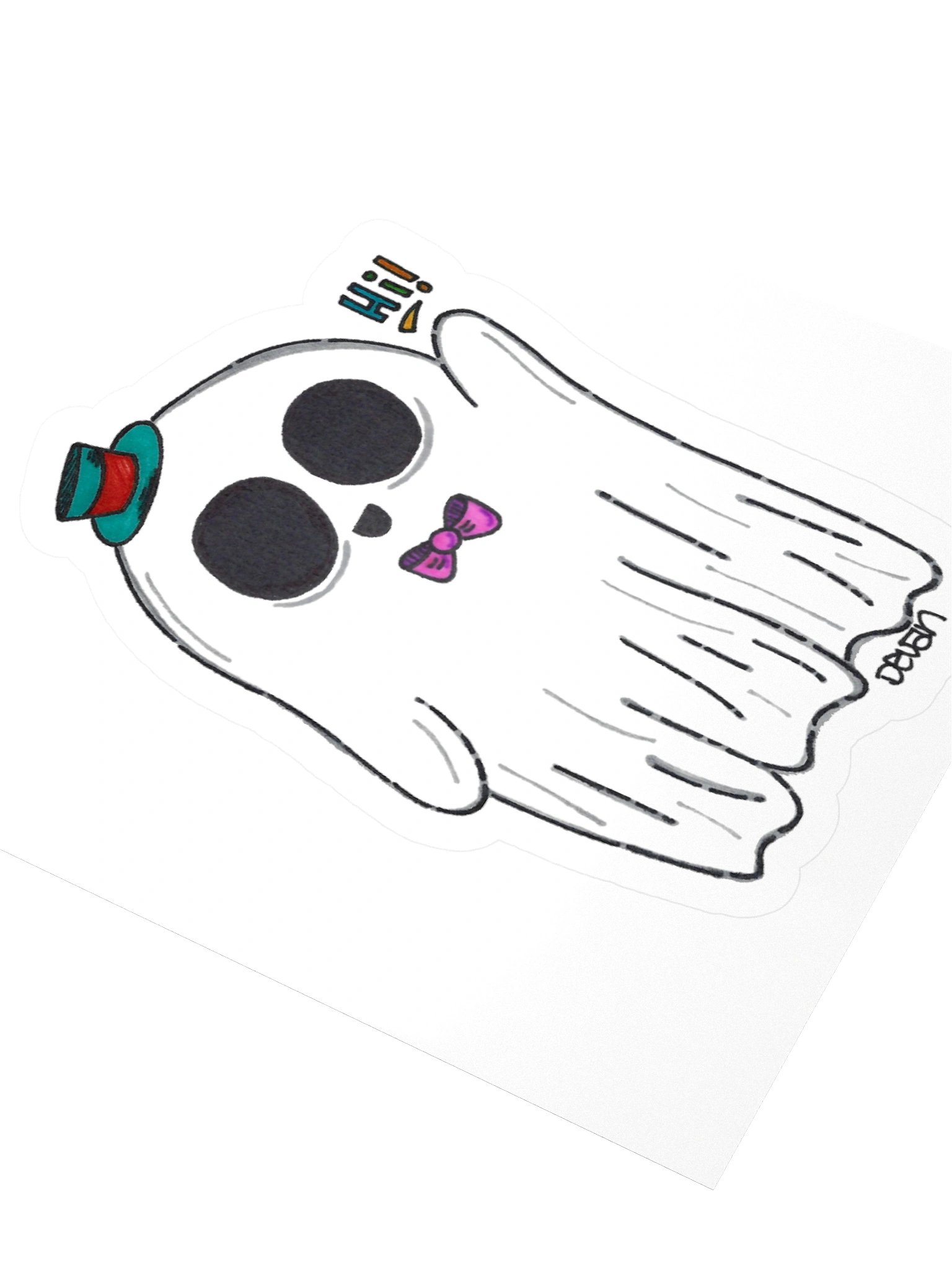 Fancy Ghost Sticker product image (3)