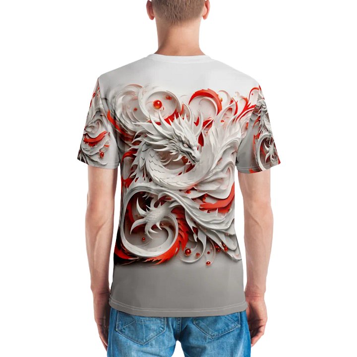 White Dragon T shirt product image (2)
