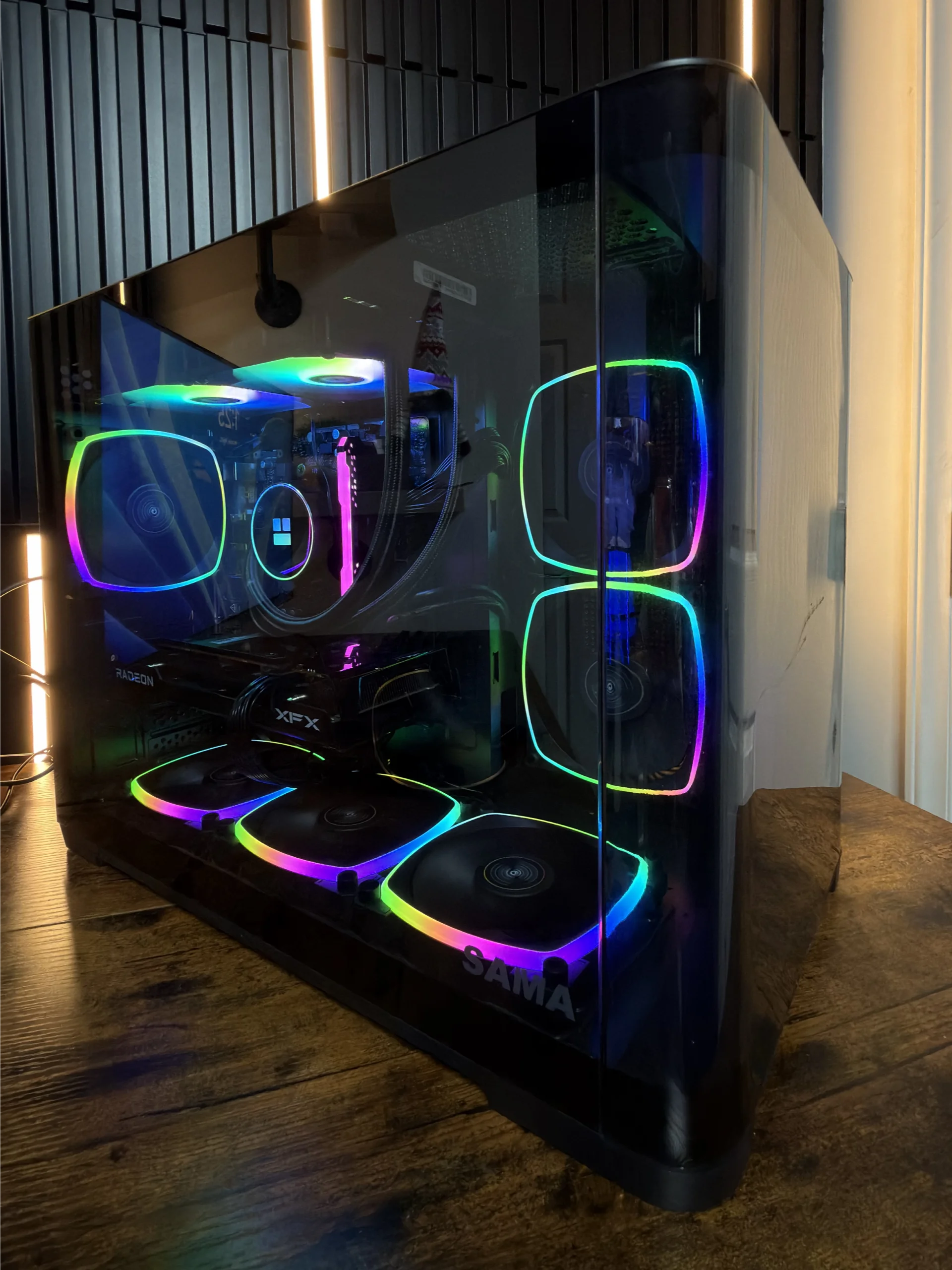 Pc Gaming Nebula Core - Ryzen 7 5700 + RX 7600 8GB + 32GB DDR4 3200MHz + Asrock B550 product image (3)