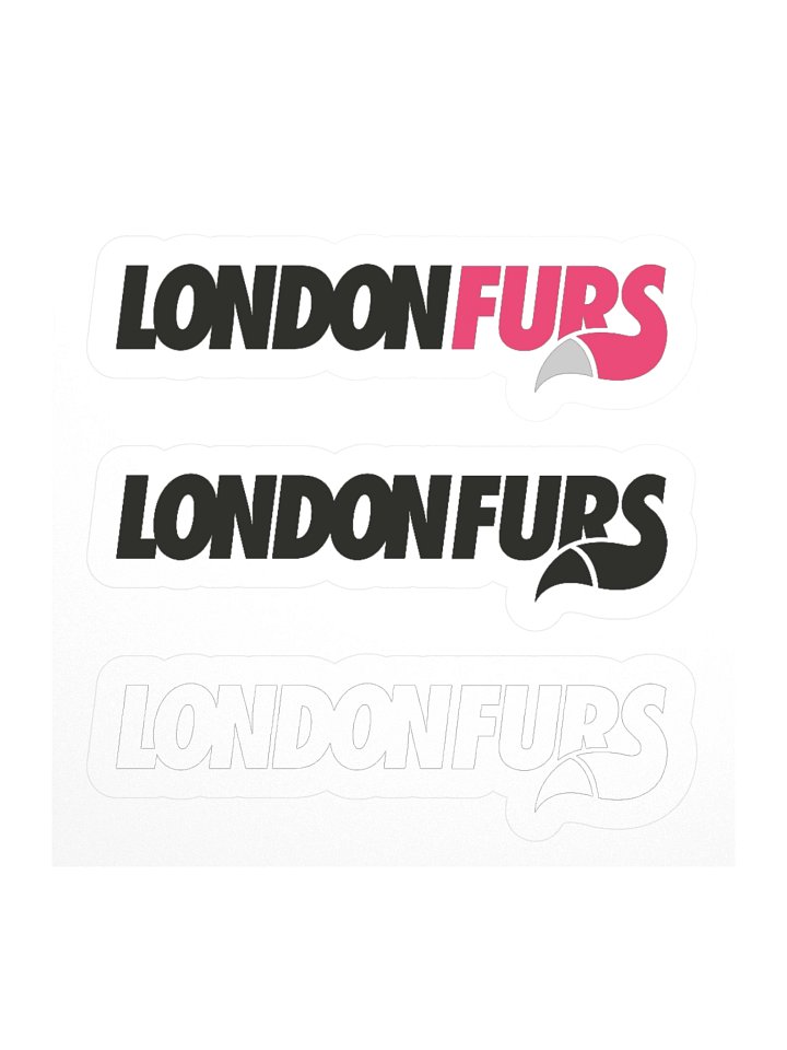 LondonFurs Logo - Sticker set product image (3)