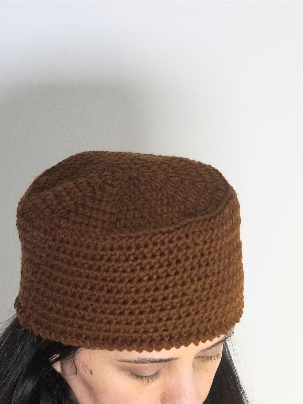 Russian style hat crochet pattern product image (3)