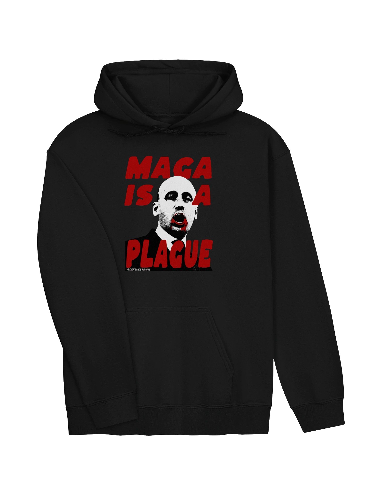 MAGA Is a Plague Hoodie product image (10)