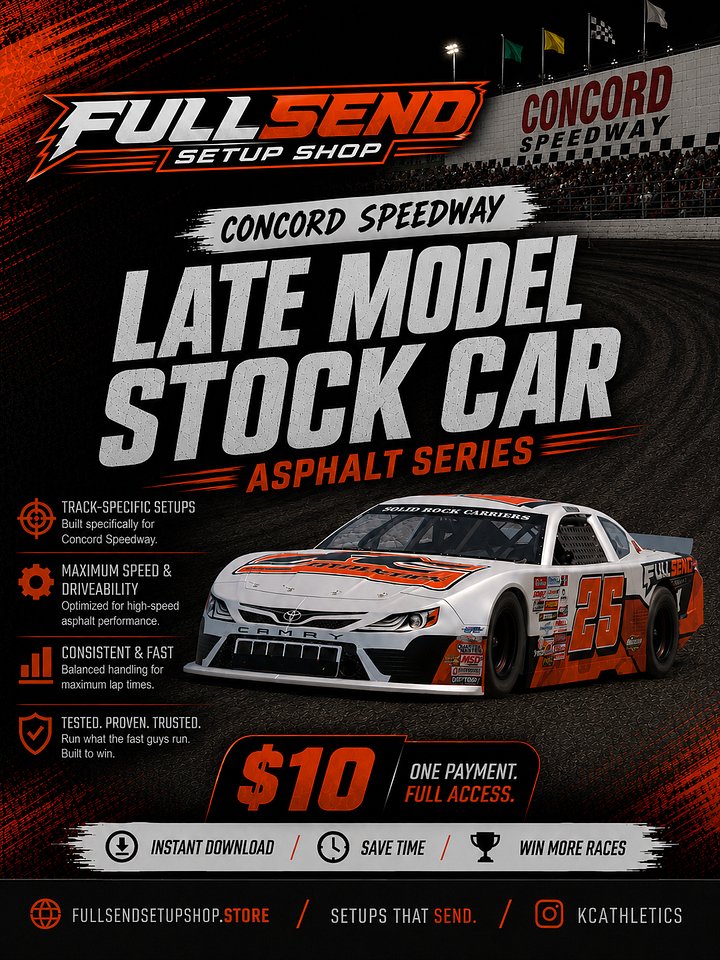 W11 | Late Model Stock Concord Setup product image (1)