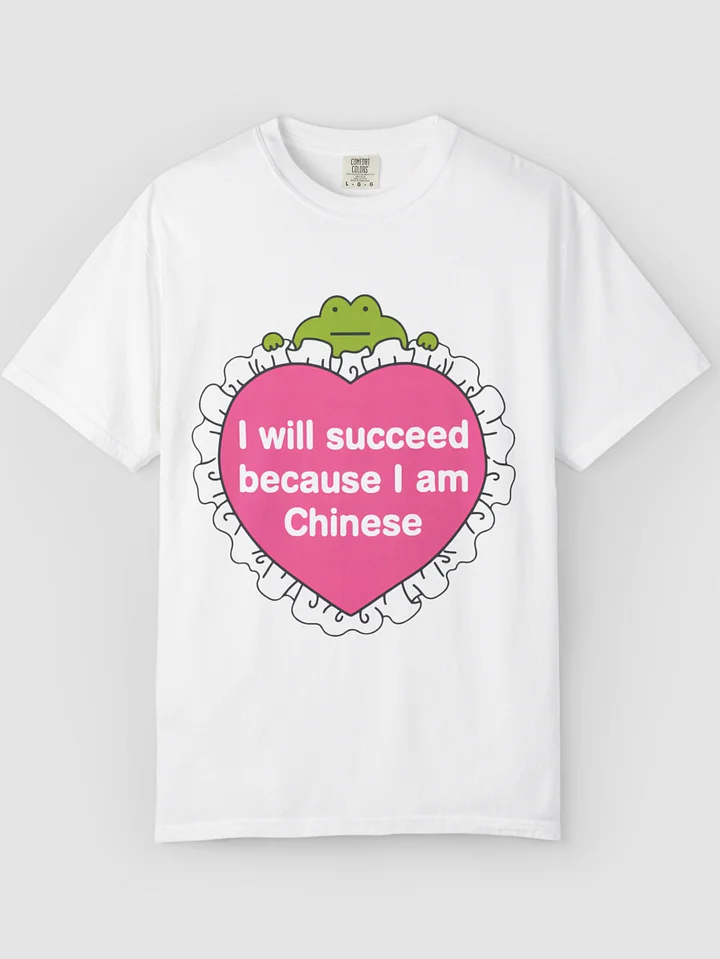 I Will Succeed Because I Am Chinese Shirt product image (2)