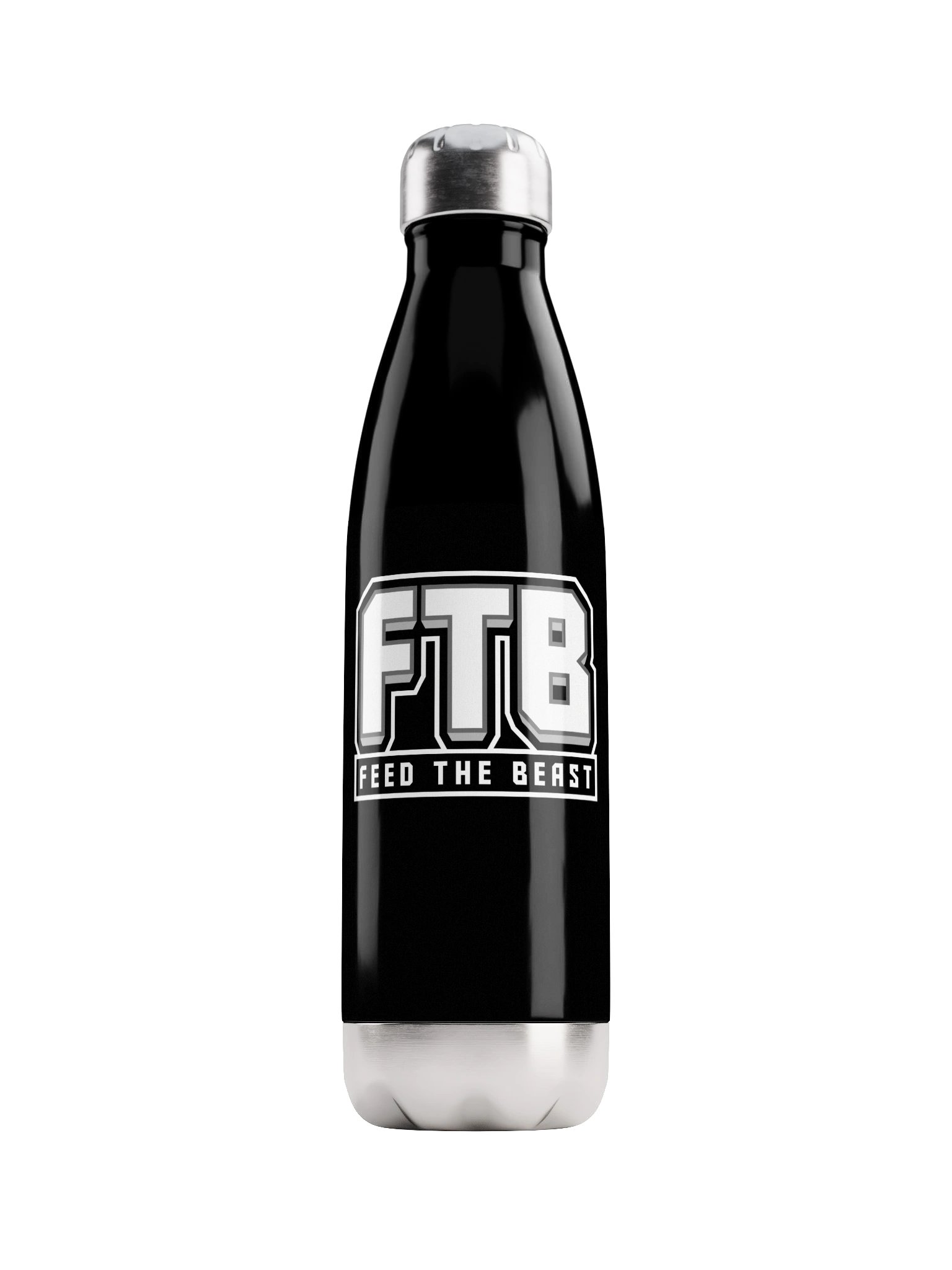 FTB Water Bottle: Monochrome product image (1)