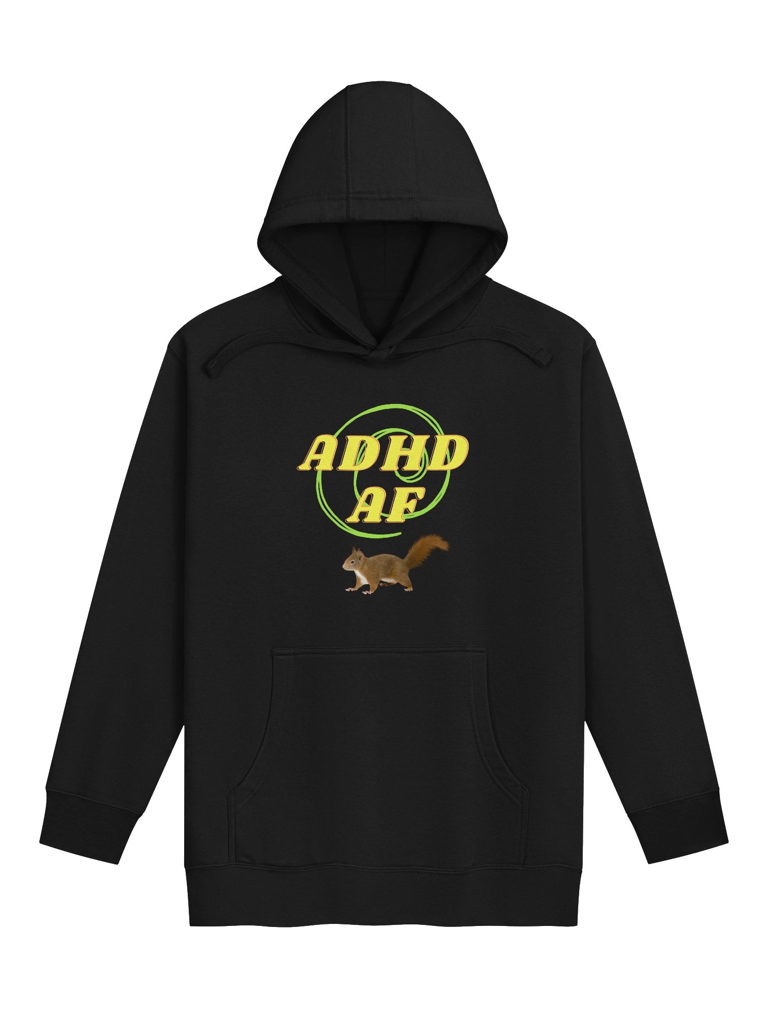 ADHD AF Green Swirl Hoodie product image (1)