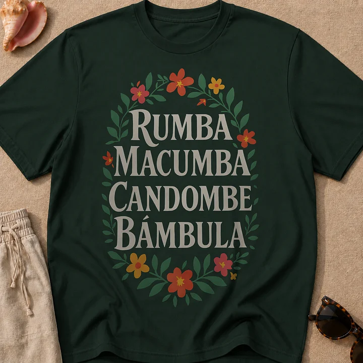 Rumba Macumba Candombe Bámbula Camiseta Unisex product image (1)