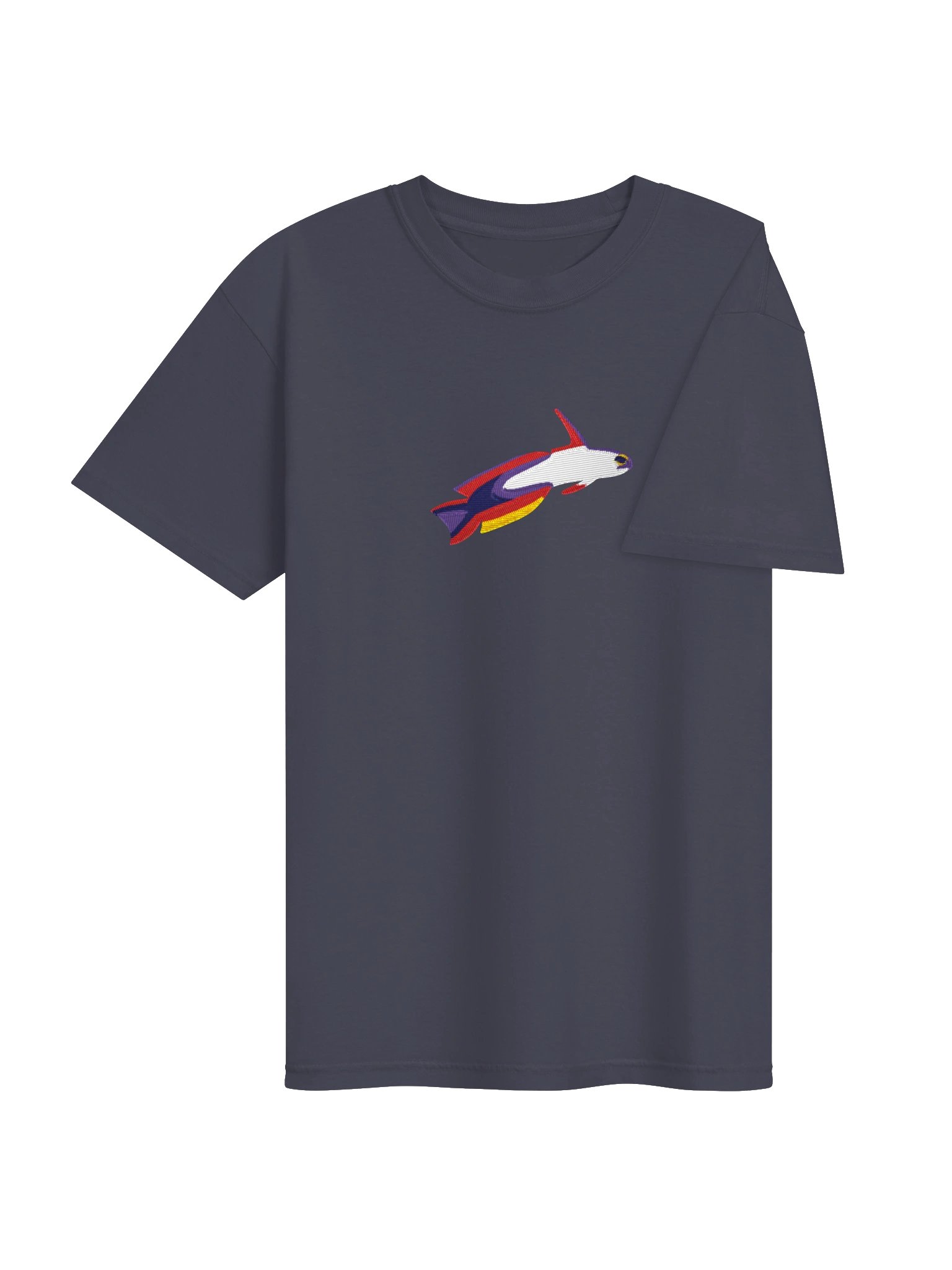 Purple Firefish Goby Embroidered Shirt | Reef Aquarium Fish Embroidery Tee | Saltwater Marine Fish Apparel product image (28)