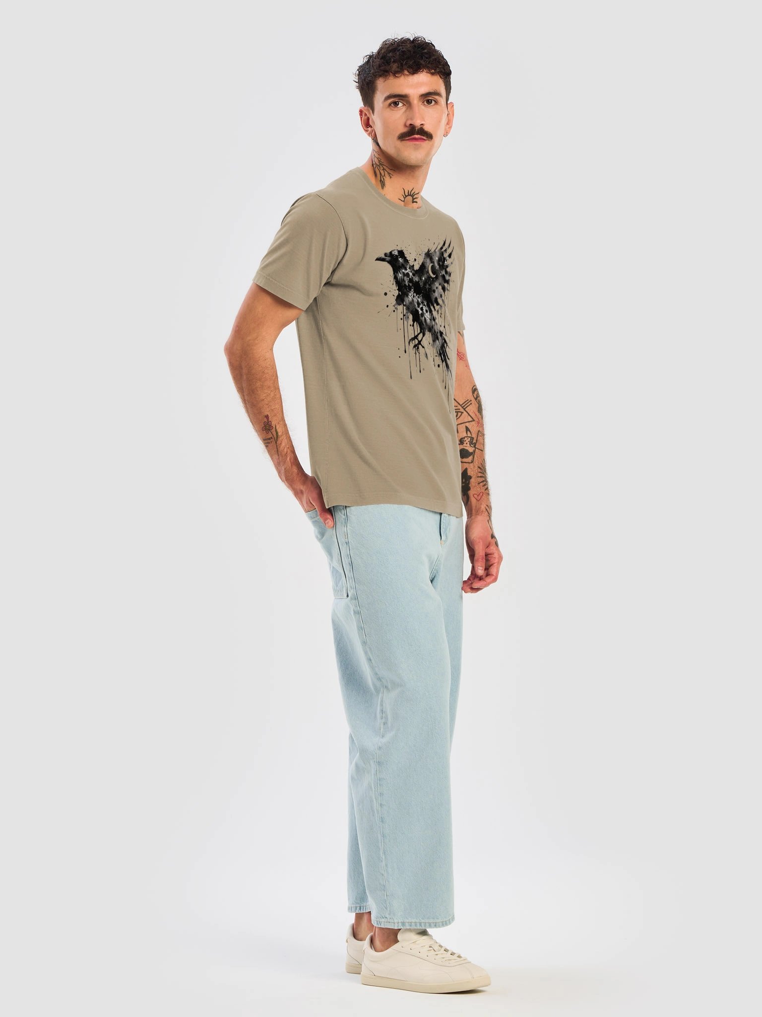 Moonlit Raven Splash Tee product image (32)