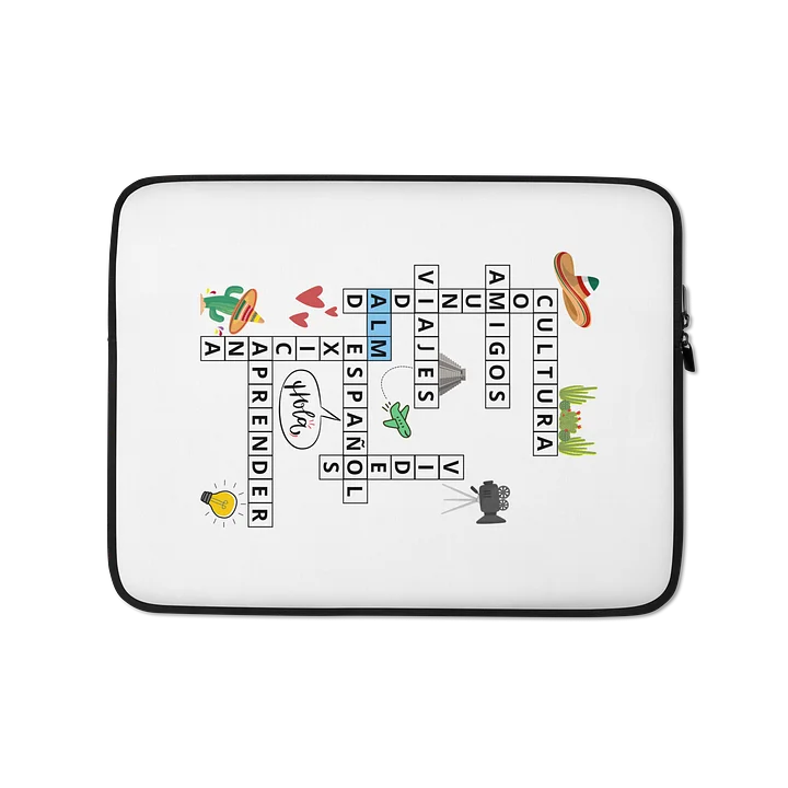 ALM Creative Crossword Laptop Sleeve product image (1)